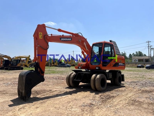 Doosan DH150W-7 wheel Excavadora